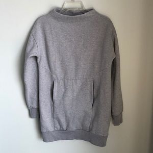 Gym Shark Gray Hoodie So Soft Jumper Pullover